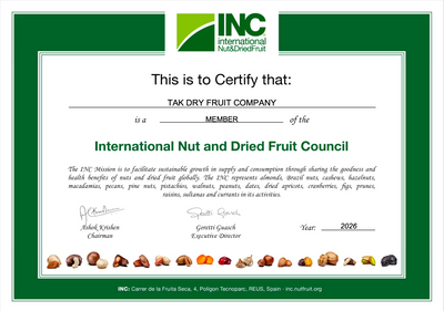 INC Member Certificate